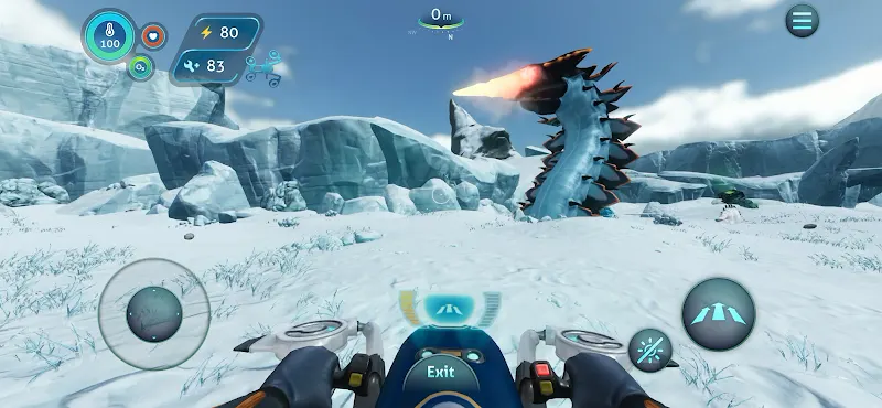 Acque fredde e ghiaccio in Subnautica Below Zero